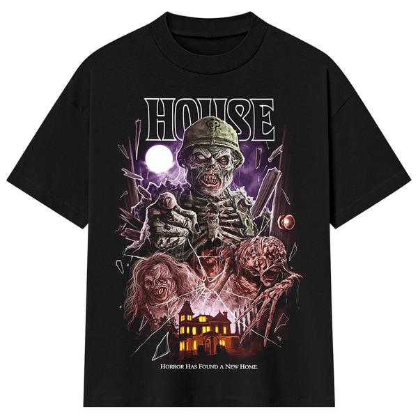 House: Horror Has Found a New Home T-Shirt (Shaka Wear - Oversized