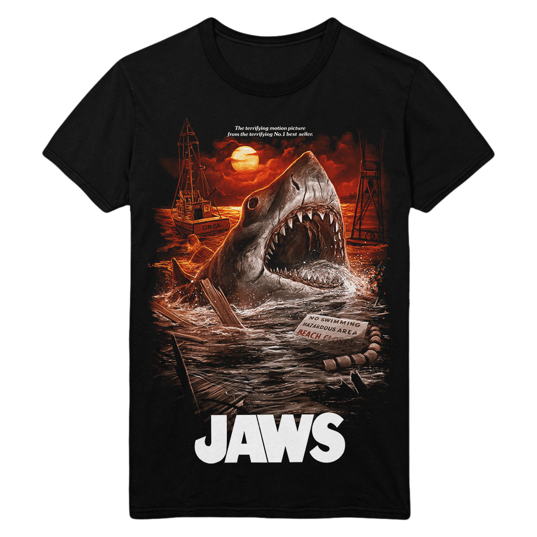 Jaws: 50th Anniversary T-Shirt – Gutter Garbs