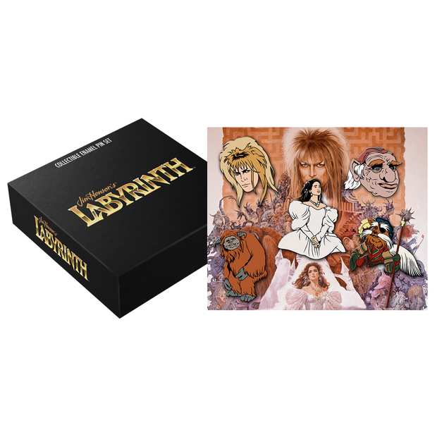 Labyrinth Collectible Enamel Pin Set
