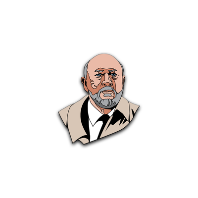 Halloween 4 Dr. Loomis Enamel Pin