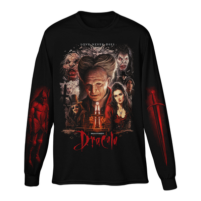 Bram Stoker's Dracula Horror Movie Long Sleeve T-Shirt