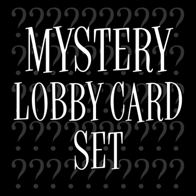 Horror Movie Lobby Card Set