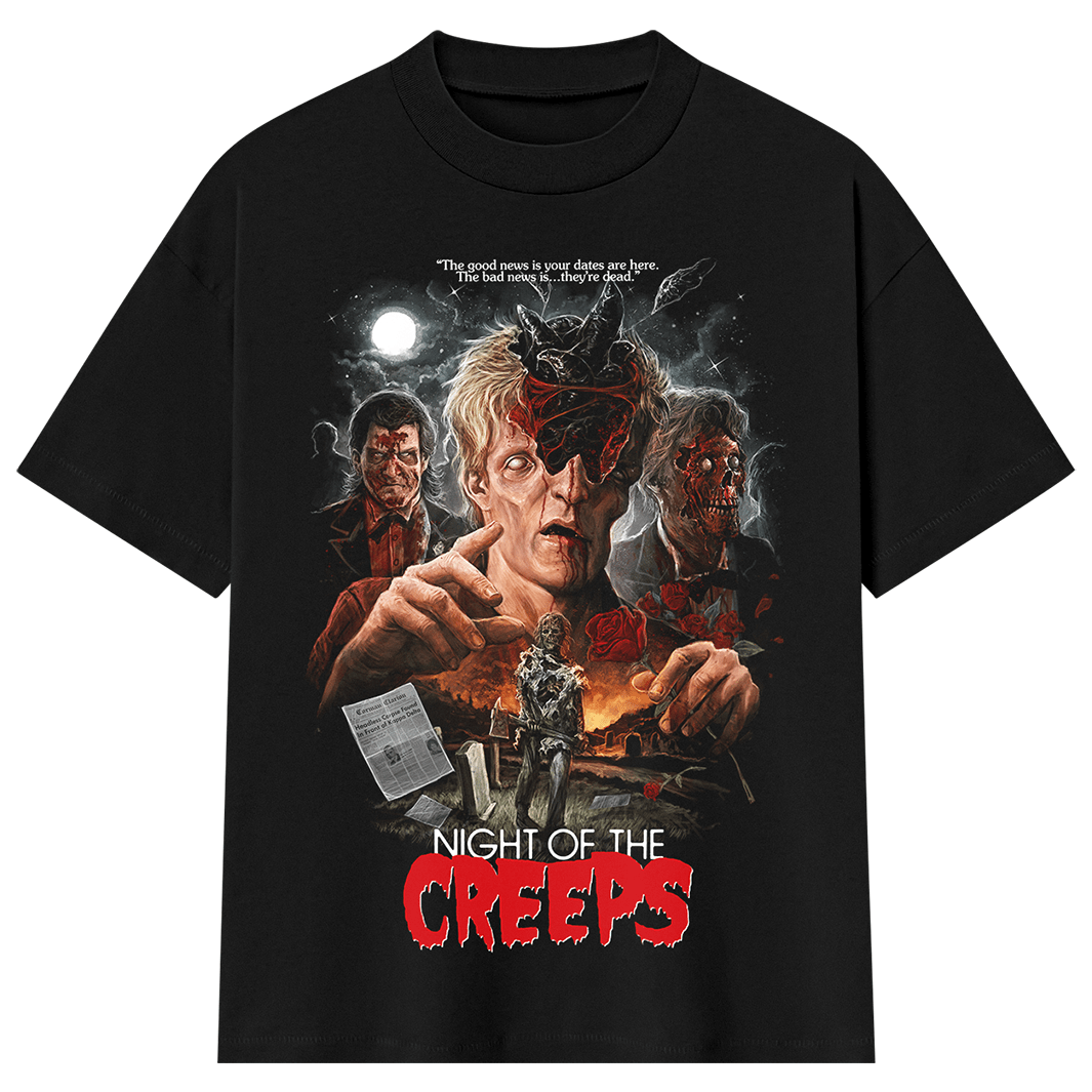 Night of the Creeps: 40th Anniversary T-Shirt (Shaka Wear