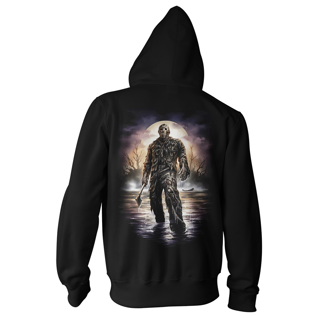 JASONJESSEE HOODED SWEATSHIRT サイズM Friday the 13th The Game: Part 7 Jason (Terror) - Zip Hoodie