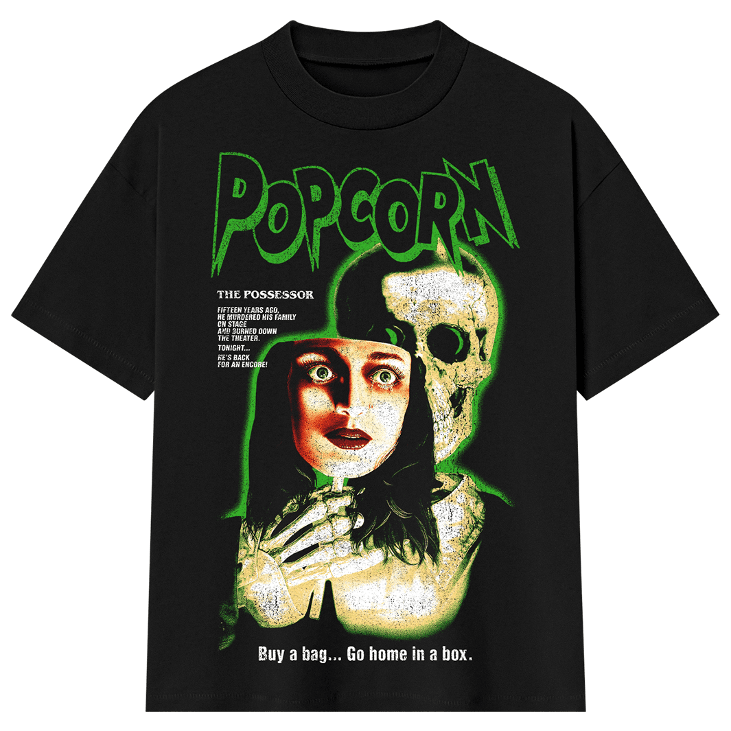 Popcorn: Classic T-Shirt (Shaka Wear - Oversized) – Gutter Garbs