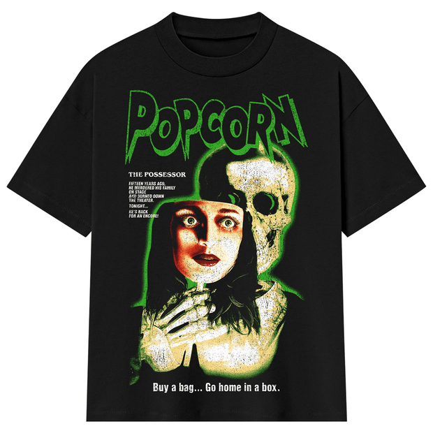 Popcorn: Classic T-Shirt (Shaka Wear - Oversized) – Gutter Garbs