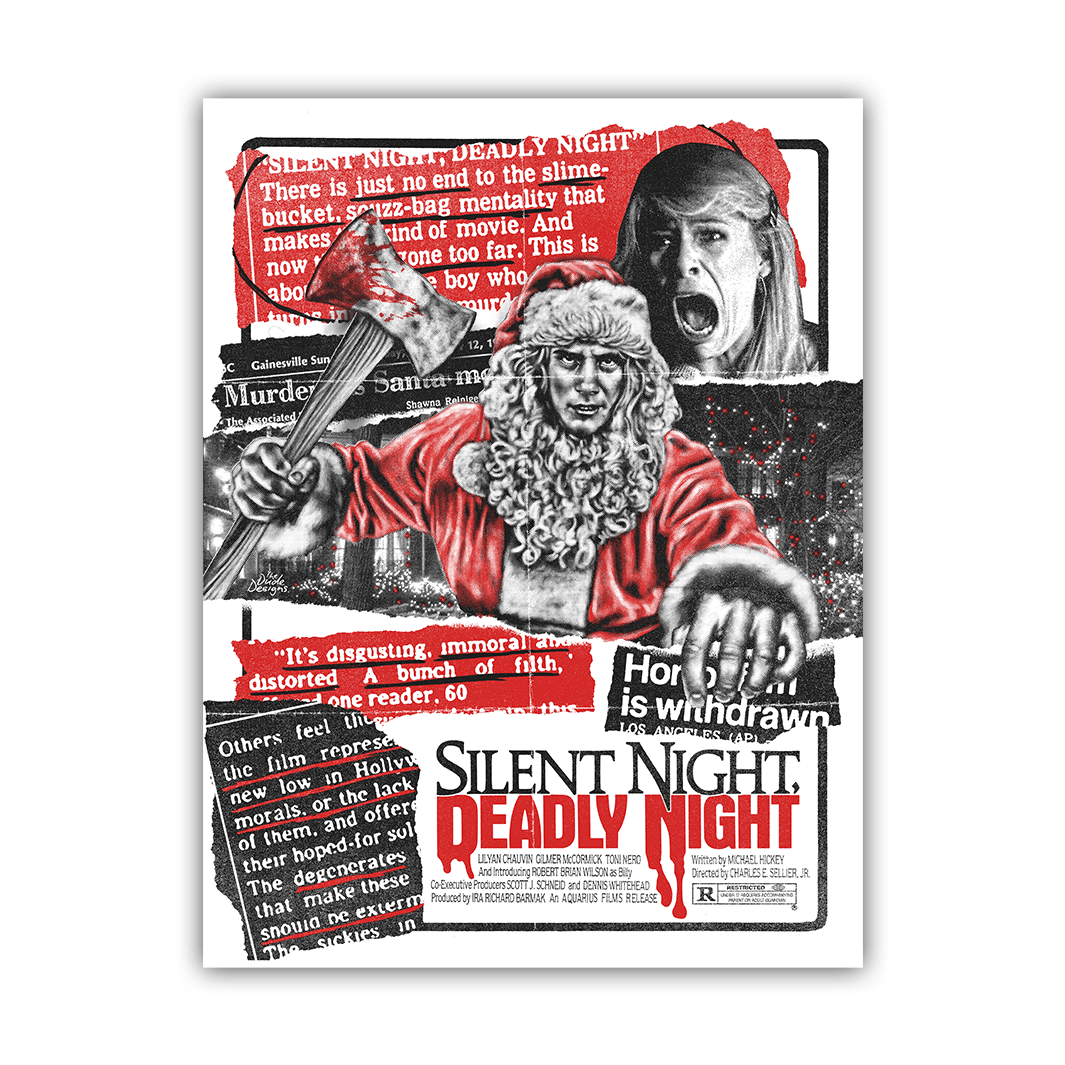 Silent Night, Deadly Night: Outrage Poster (18x24) – Gutter Garbs