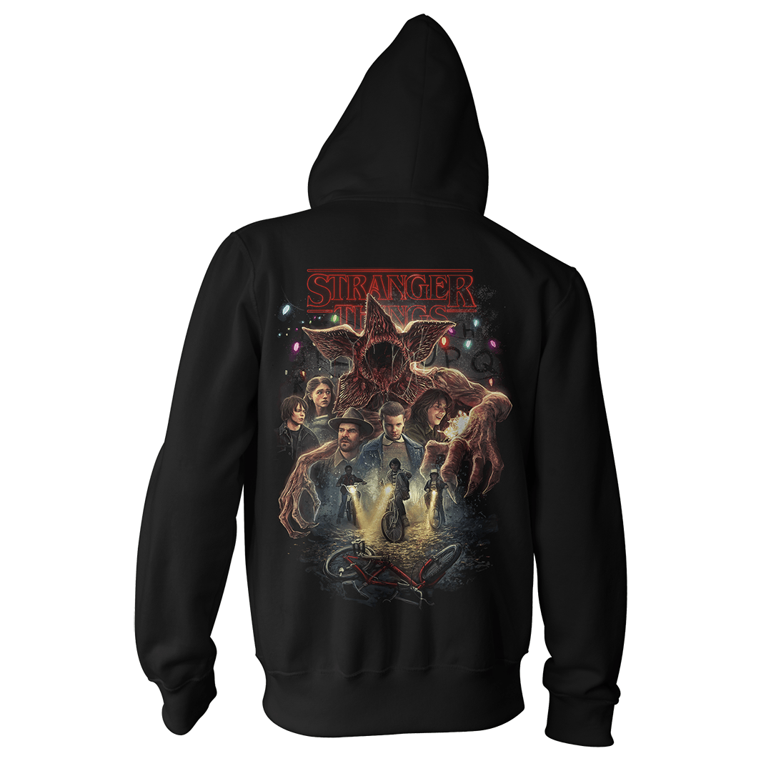 Stranger Things S1 (10th Anniversary) - Zip Hoodie – Gutter Garbs