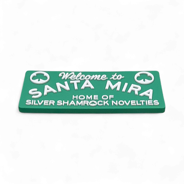 Halloween III: Santa Mira Town Sign - PVC Fridge Magnet