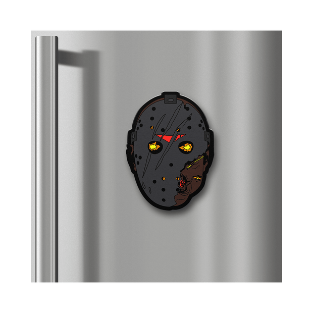 【激レア】フライデー・ザ・13th スノードーム ジェイソン Friday the 13th The Game: Savini Jason - PVC Fridge Magnet