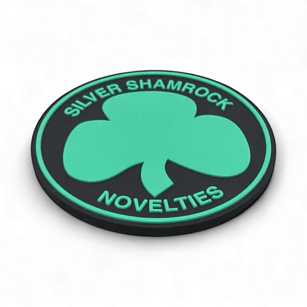 Halloween III: Silver Shamrock Logo - PVC Fridge Magnet – Gutter Garbs