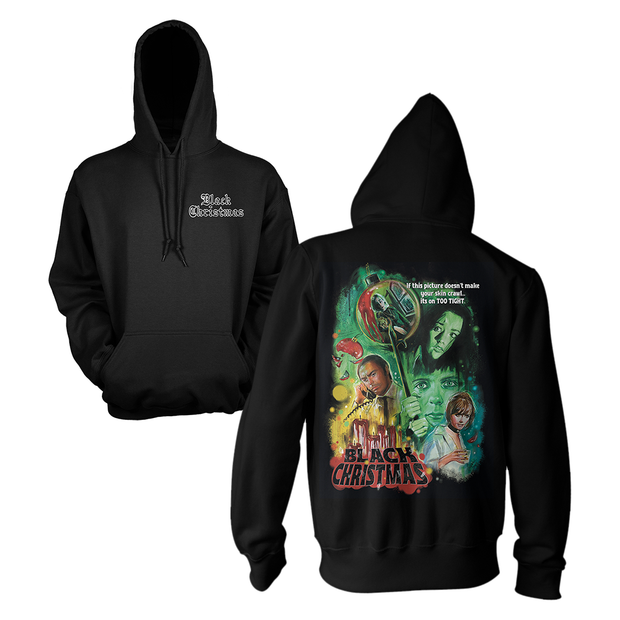 Black Christmas 1974 Horror Movie Pull-over Hoodie Sweatshirt