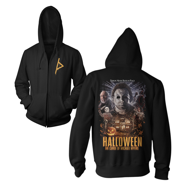 Michael myers online zip up hoodie