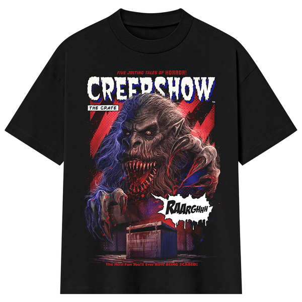 Creepshow: The Crate T-Shirt (Shaka Wear - Oversized) – Gutter Garbs