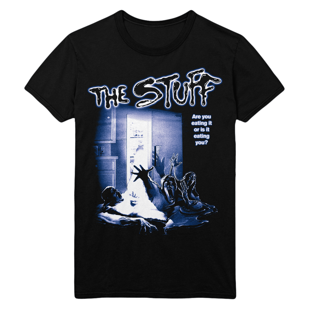 The Stuff: VHS (V2) T-Shirt – Gutter Garbs
