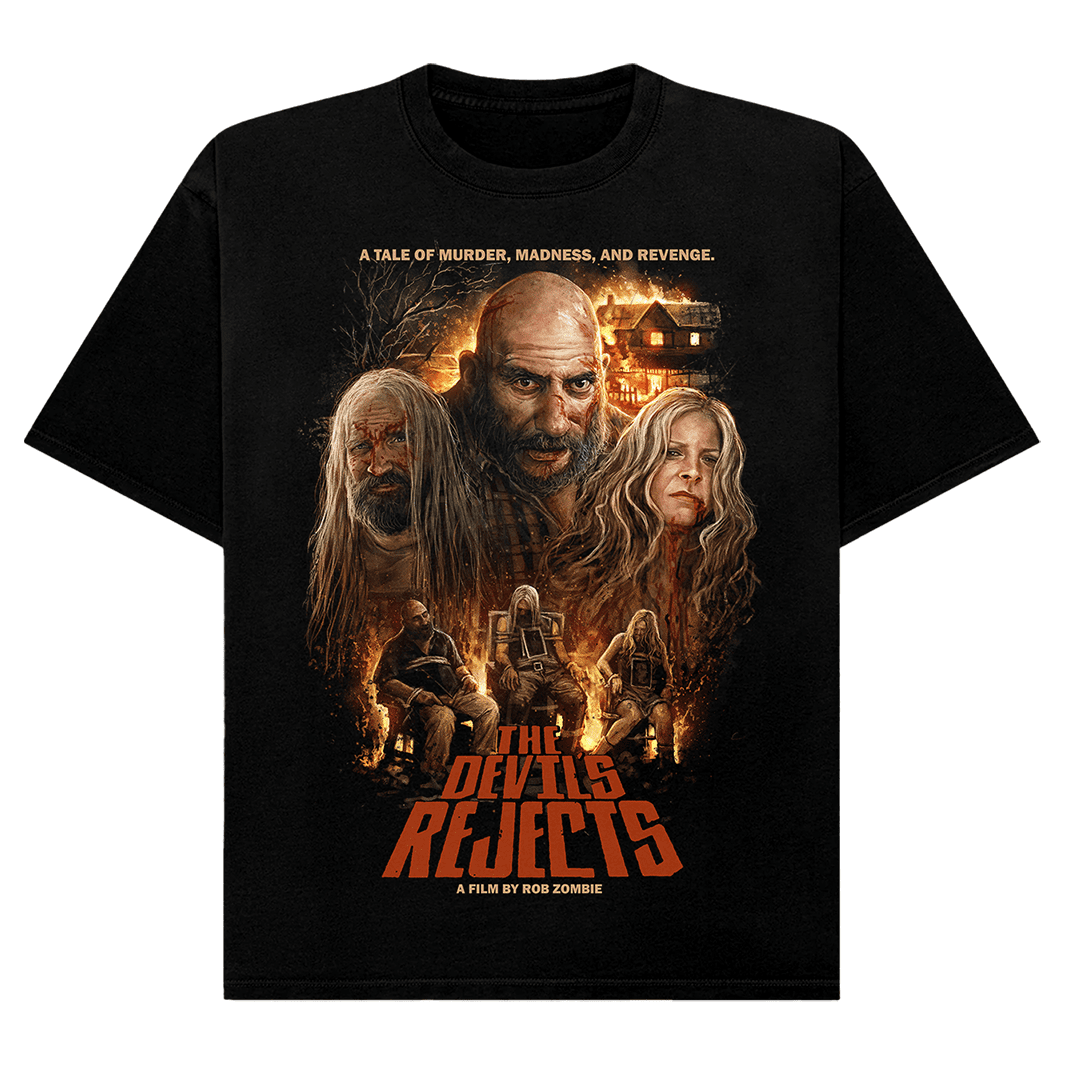 T-shirt Uomo The Devil's Rejects Captain Spaulding – Maglietta Nera In Cotone 100%, Taglie Dalla S Alla 5XL, Regolare - Foto 2