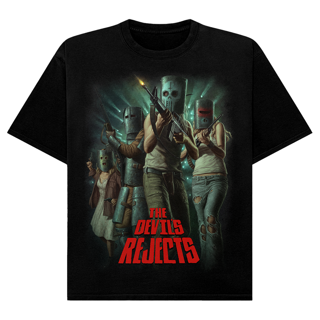 \" THE DEVIL'S REJECTS \" ホラー ムービー Tシャツ デビルズ・リジェクト ムービー 黒 ブラック 半袖 | ビンテージ